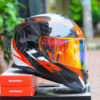 Mũ LS2 FF800 Storm Nerve Black Red