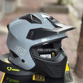 Mũ bảo hiểm EGO E51 xám