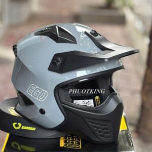 Mũ bảo hiểm EGO E51 xám