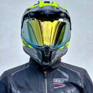 Mũ cào cào LS2 MX702 xám vàng