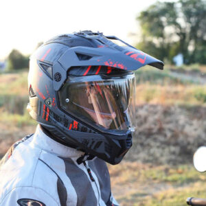 LS2 MX702 đen đỏ